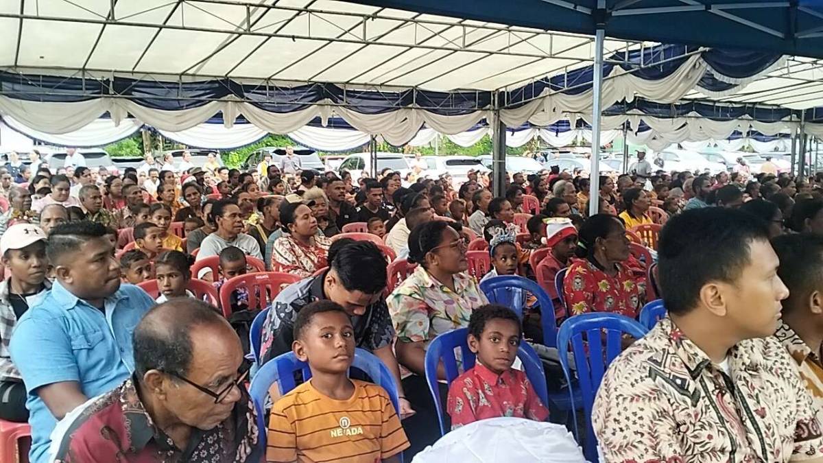 Warga Kampung Ruar Ibdi,Manson,Afefbo:Terima Kasih Tzu Chi Biak